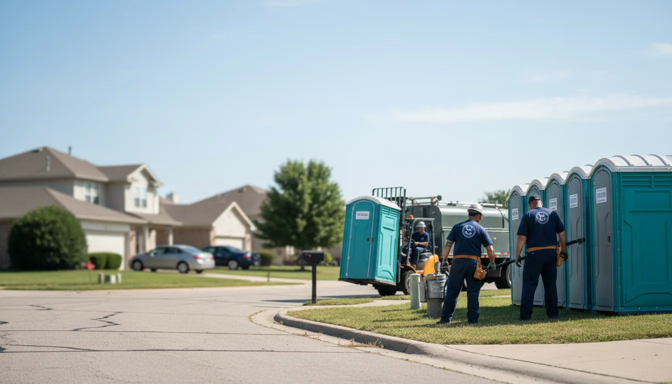 Porta Potty Rental in New Palestine, IN near me